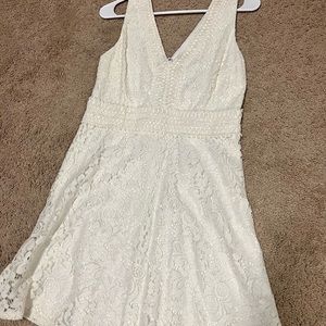 White Lace Dress, perfect for a bride